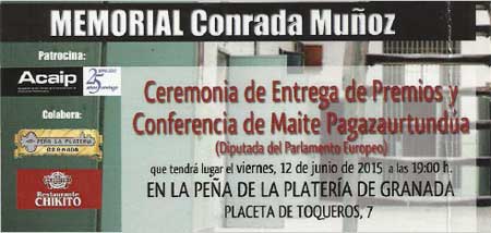 Memorial Conrada Muñoz 2015