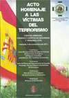 Homenaje a las víctimas del terrorismo