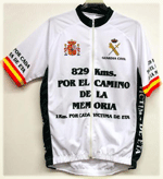 Maillot ruta ciclista víctimas del terrorismo